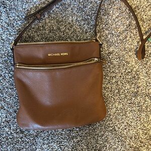 Michael Kors Brown Leather Men's Bag